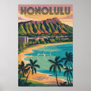 Buscar viaje de hawaii posters Viaje retro vintage