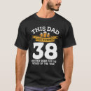 Buscar 38 o cumpleaños camisetas Papá