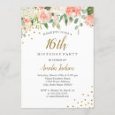 Buscar peach gold invitaciones Acuarela
