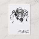 Buscar araña tarjetas de visita Elegante