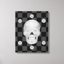 Buscar calavera lienzos Flores