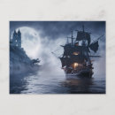 Buscar barcos piratas postales Para él
