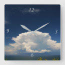 Buscar nube relojes de pared Naturaleza