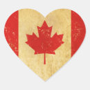 Buscar bandera de canadá postales Retro