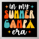 Buscar campamento de verano posters Divertido