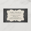 Buscar la pizarra de tarjetas de visita Profesional