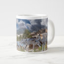 Buscar lobos salvajes tazas Lobo gris