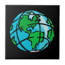Buscar geográfico azulejos Mapa mundial