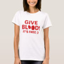 Buscar donar sangre camisetas Donante de sangre