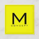 Buscar monograma tarjetas de visita Diseñador de moda