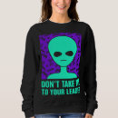 Buscar extraterrestre sudaderas Retro