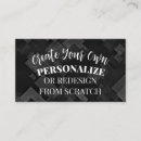 Buscar blank tarjetas de visita Create your own