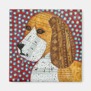 Buscar perro lindo imanes Marrón