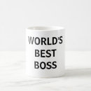 Buscar el jefe tazas Mejor jefe del mundo