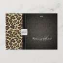 Buscar leopardo tarjetas rsvp Elegante