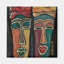 Buscar máscara tribal imanes Máscaras