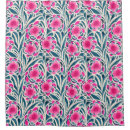 Buscar floral cortinas de baño Rosa