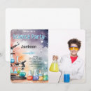 Buscar ciencia invitaciones Cualquier niño