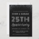 Buscar plata boda aniversario invitaciones Para el 25º del