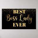 Buscar del jefe posters Elegante