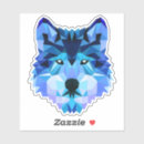 Buscar cabeza del lobo pegatinas Animales salvajes