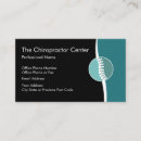 Buscar espina dorsal tarjetas de visita Médico