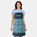 Buscar estampado leopardo delantales Huella animal