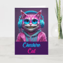 Buscar gato de cheshire tarjetas Rosa