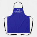 Buscar groomer delantales Azul