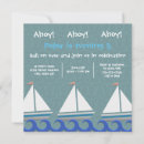 Buscar barco de vela invitaciones Adorable