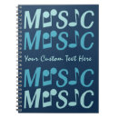 Buscar notas musicales cuadernos General y unisex