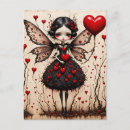 Buscar corazón rojo oscuro postales Valentina