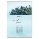 Buscar con playa boda tarjetas mesa Acuarela