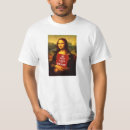 Buscar mona lisa divertida hombre camisetas Parodia