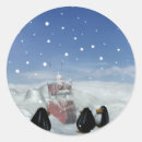 Buscar pingüinos pegatinas Retro