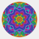 Buscar fractal psicodélico pegatinas Triángulo