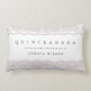 Buscar quinceanera cojines Elegante