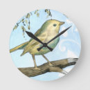 Buscar bird painting relojes de pared Perch