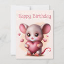 Buscar ratones lindos tarjetas Ratón lindo