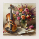 Buscar hoja de música puzzles Violín