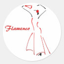 Buscar flamenco pegatinas Bailarín de flamenco