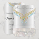Buscar aquamarine invitaciones Dulces 16