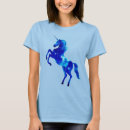 Buscar unicornio azul camisetas Mágico