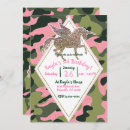 Buscar camuflaje verde invitaciones Ducha