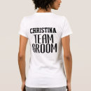 Buscar team bride camisetas Cortejo nupcial