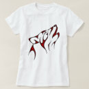 Buscar lobo rojo camisetas Animal