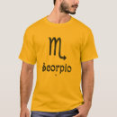 Buscar escorpio camisetas Signo astrológico