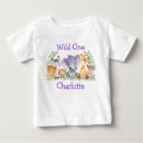 Buscar elefante lindo del bebé bebe camisetas Niña
