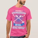Buscar detector de metales camisetas Jubilación