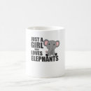 Buscar elefante gris tazas Animales lindos